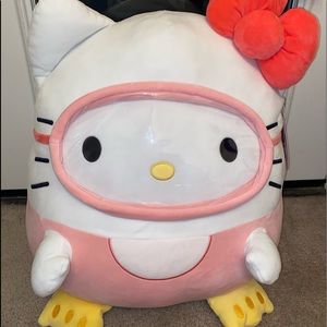Squishmallows Hello Kitty scuba gear 20 in